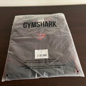 Gymshark Onyx 5.0 Black/Carmine Red Seamless Short Sleeve T-Shirt Large IN HAND